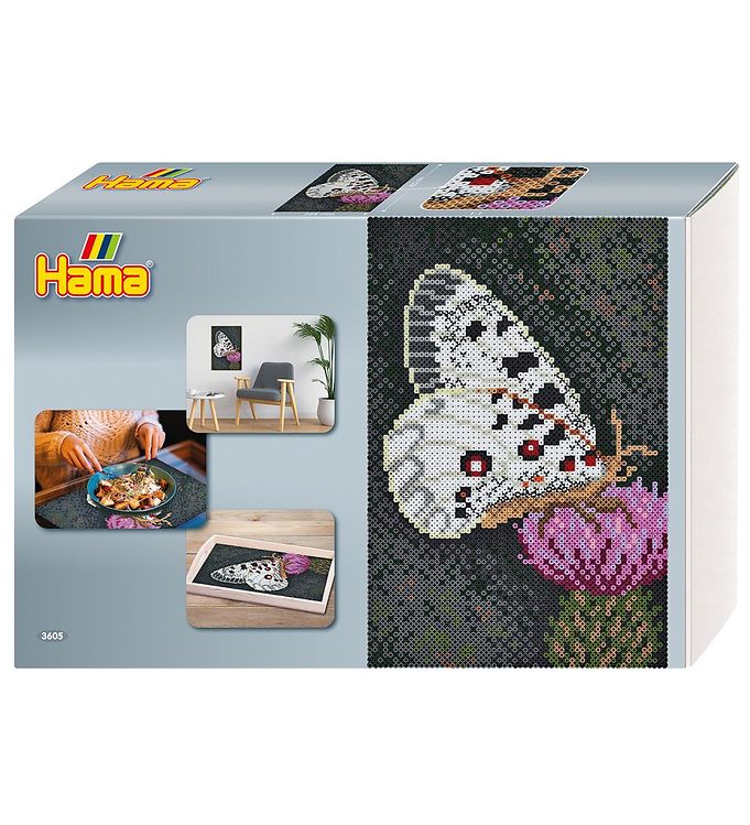 Image of Hama Art - Midi - 10.000 Stk. - Sommerfugl - OneSize - Hama Perler (252871-2874353)