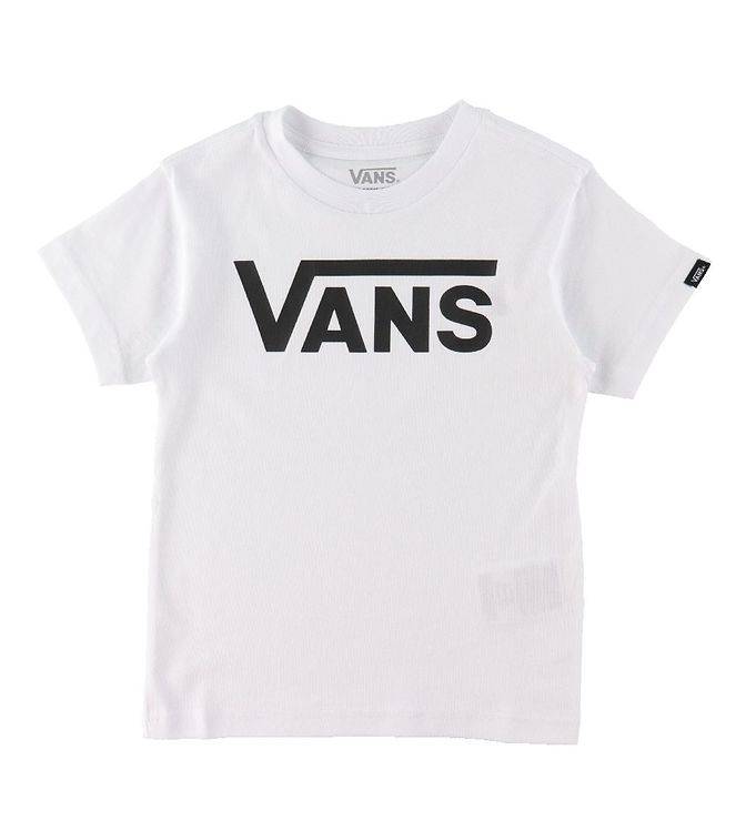 6: Vans T-shirt - By Vans Classic - Hvid/Sort