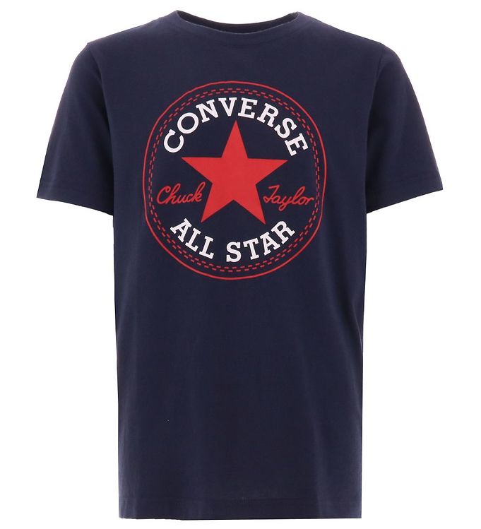 Converse T-shirt - Obsidian/Enamel Red male
