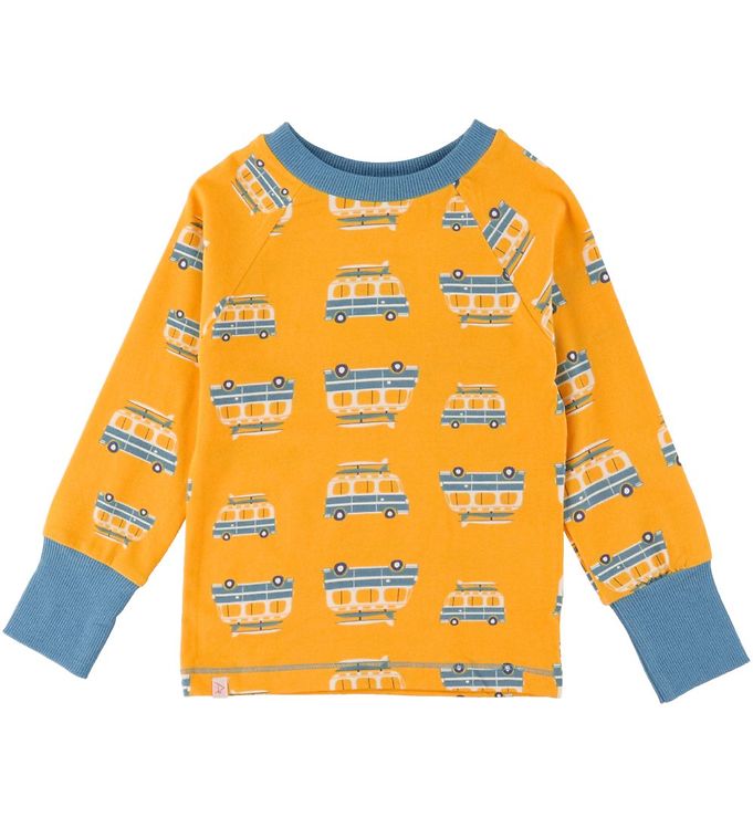 Image of AlbaBaby Bluse - Lets Climb The Trees - Citrus On The Road - 7 år (122) - AlbaBaby Bluse (253394-2878691)