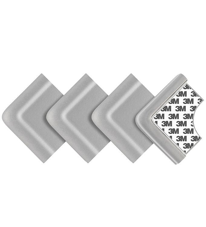 Image of Reer Hjørnebeskytter - 4 stk - Grå - OneSize - Reer Sikkerhedsudstyr (253783-2882556)