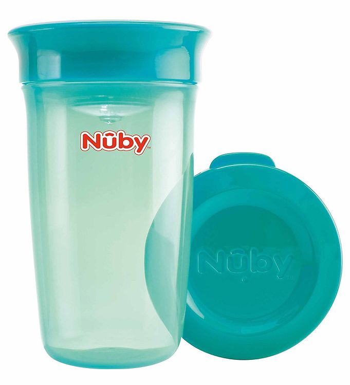Image of Nuby Drikkekop - 300ml - Aqua - OneSize - Nuby Kop (254746-2893754)