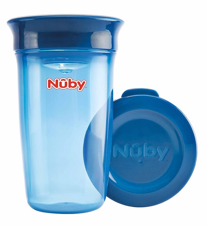 Image of Nuby Drikkekop -300ml - Blå - OneSize - Nuby Kop (254757-2893807)