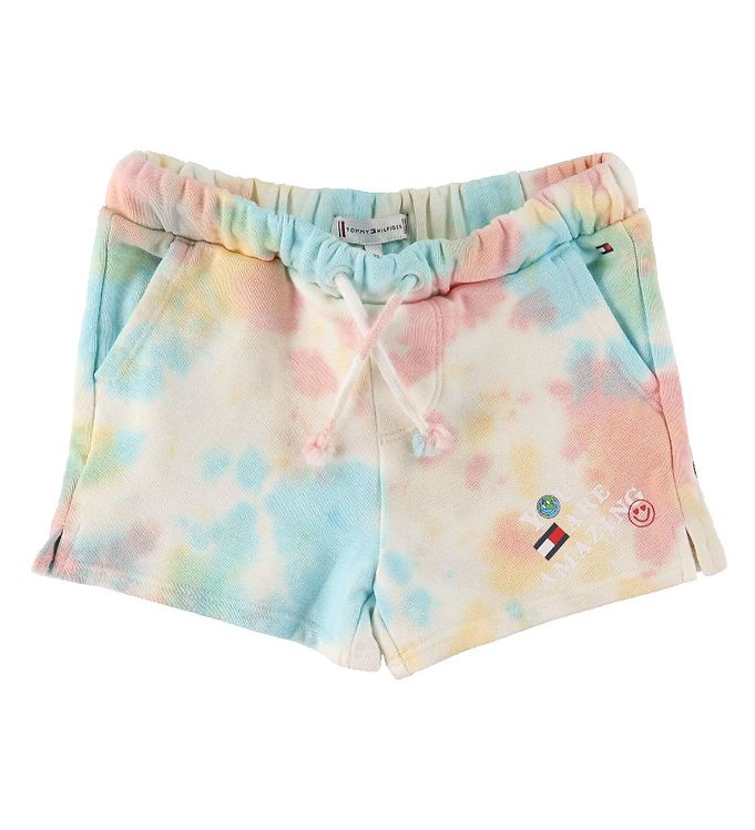 Tommy Hilfiger Shorts Tie Dye Ecru Tie Dye