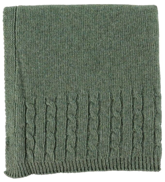4: Nørgaard Madsens Plaid - Uld/Polyamid - 75x100 - Grøn
