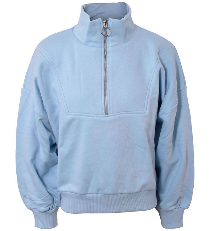 15: Hound Sweatshirt - Zip - Light Blue