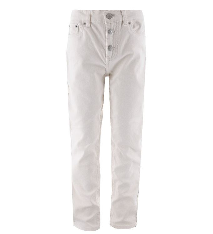 4: Levis Jeans - High Rise Ankle Straight - Sunny Cream