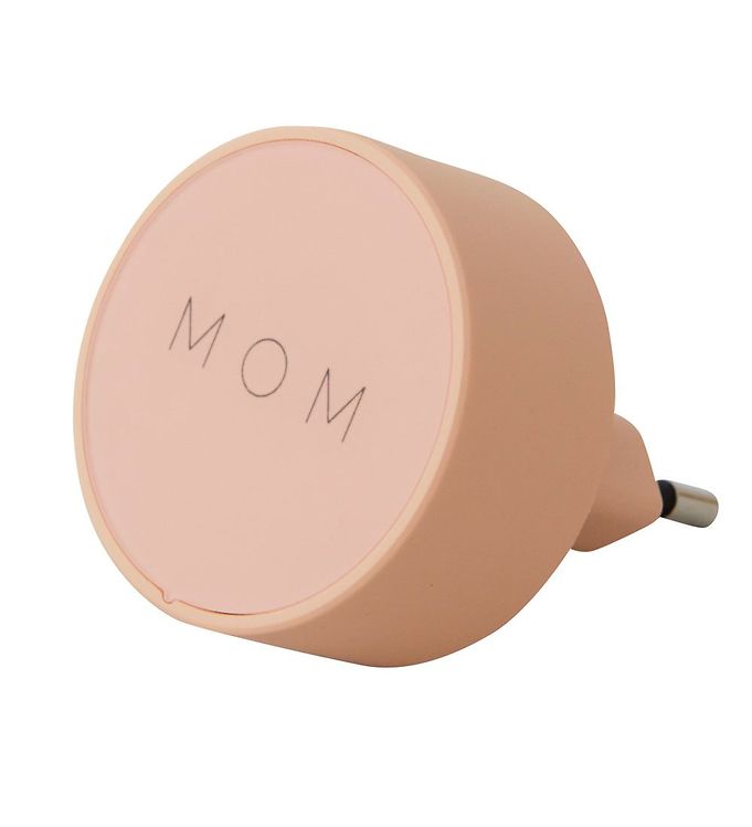 Image of Design Letters Adapter - 12W - Mom - Peach (256373-2913855)