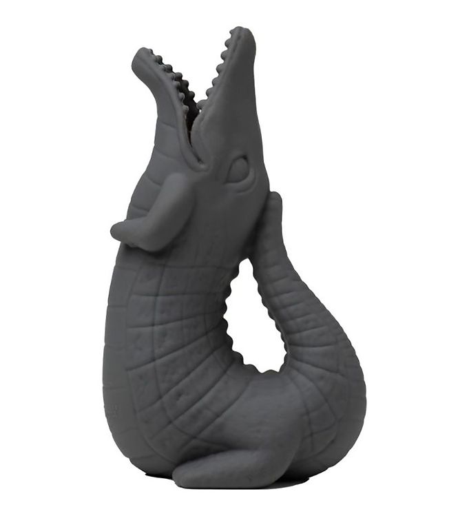 Scrunch Crocodile Jug Antracitgrå