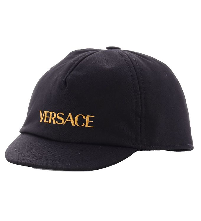 Versace Kasket Sort Guld