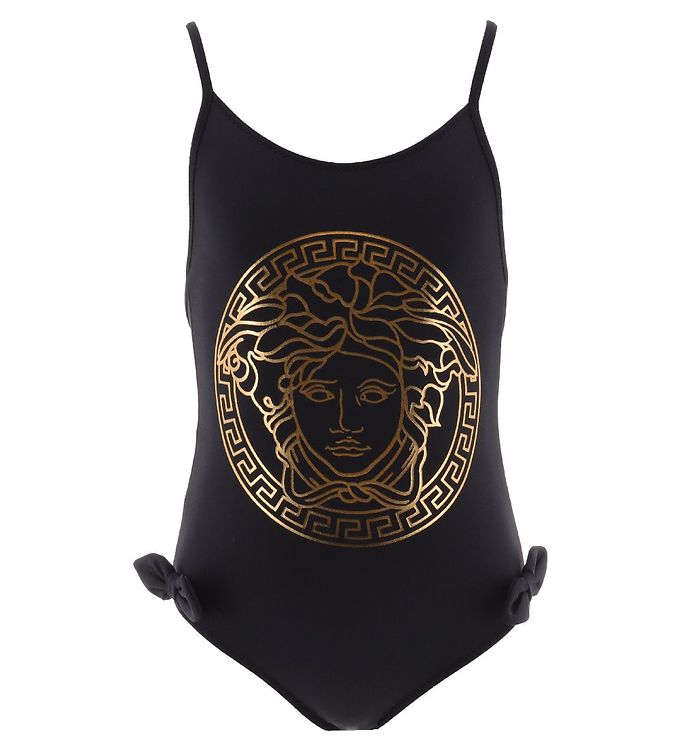 Versace Badedragt Sort Guld
