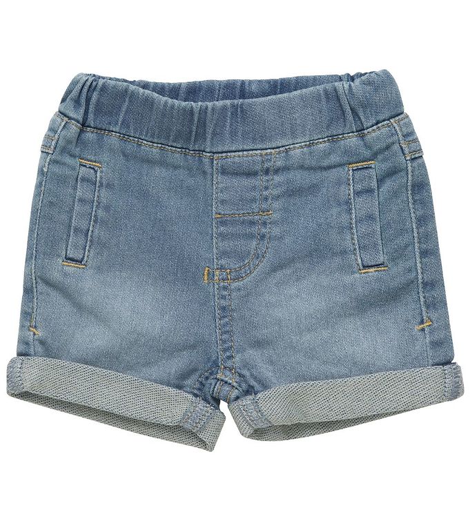 Image of Minymo Shorts - Sweat Denim - Light Blue Denim - 56 - Minymo Shorts (256744-2920488)