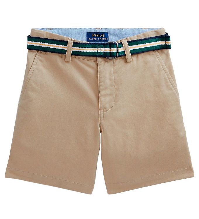 Polo Ralph Lauren Shorts - Bedford - Khaki m. Bælte