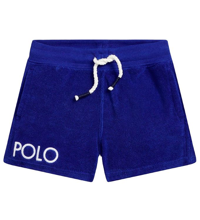 Polo Ralph Lauren Shorts - Frotté - Lighthouse - Blå m. Polo