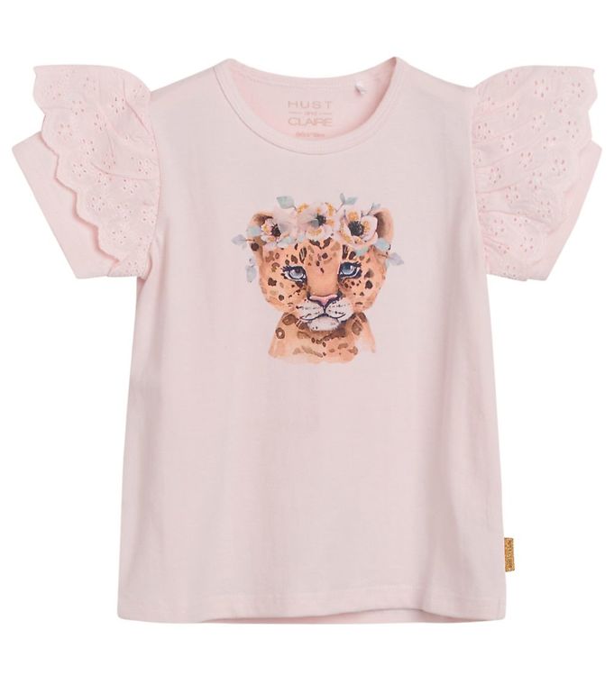 4: Hust and Claire T-Shirt - Alisia - Skin chalk