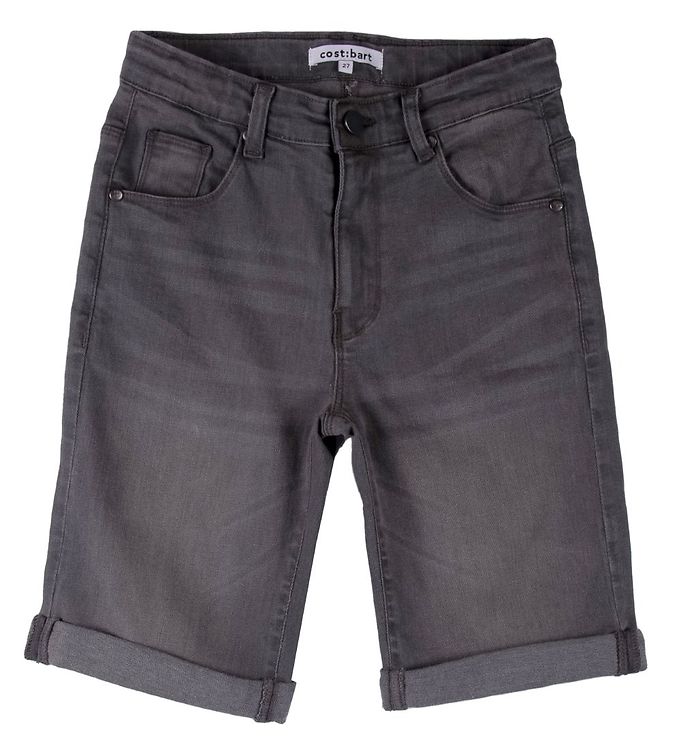 11: Cost:Bart Shorts - Jowie - Light Grey Denim Wash