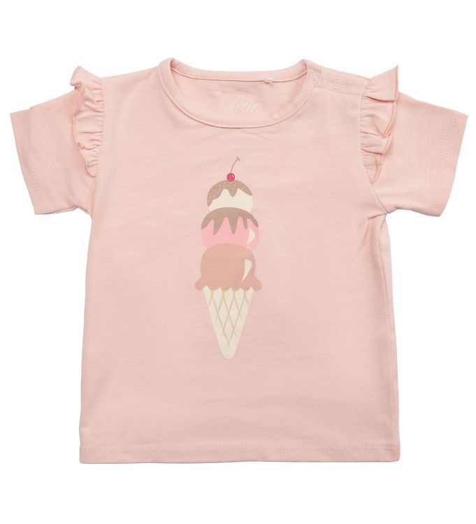 Petit by Sofie Schnoor T-Shirt - Rose Blush m. Is