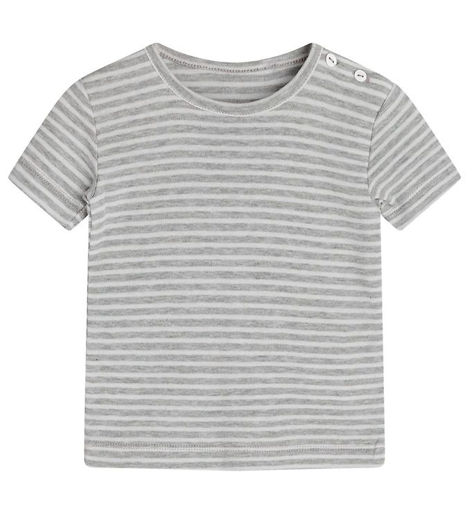 9: Noa Noa miniature T-Shirt - Art Grey Melange