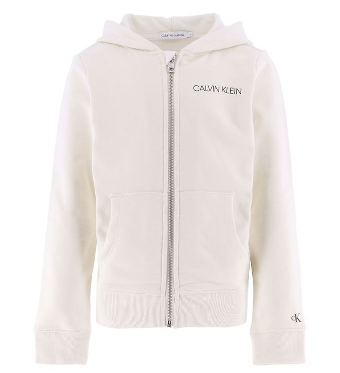 6: Calvin Klein Cardigan - Institutional - Ivory