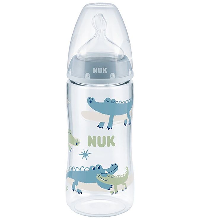 Nuk First Choice, Sutteflaske, Blå, 6-18 Mdr.
