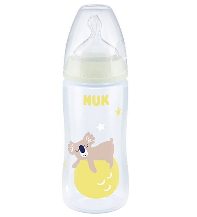 Image of Nuk Sutteflaske - First Choice+ Night - Glow In The Dark - M - 3 - OneSize - Nuk Sutteflaske (260393-3081165)