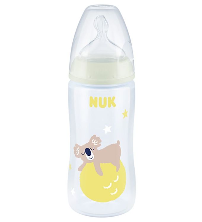 Nuk Sutteflaske - First Choice+ Night - Glow In The Dark - M -