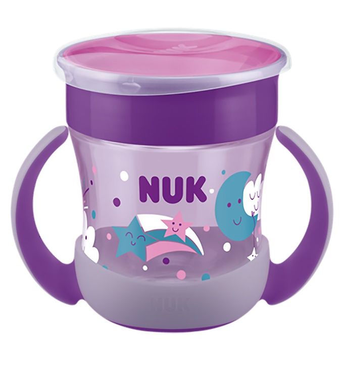 Nuk Drikkekop m. Håndtag - Night Magic - 160ml