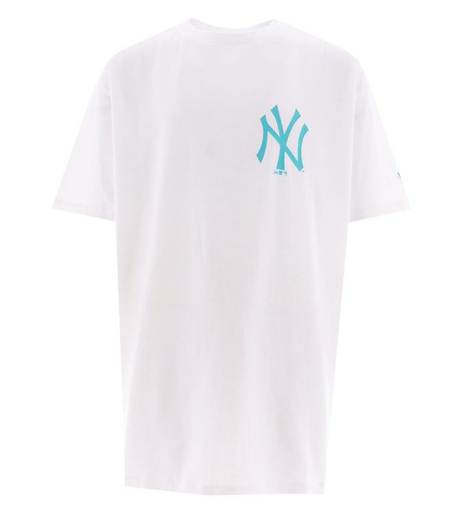 Image of New Era T-Shirt - New York Yankees - Hvid - XS - Xtra Small - New Era T-Shirt (260186-3077527)