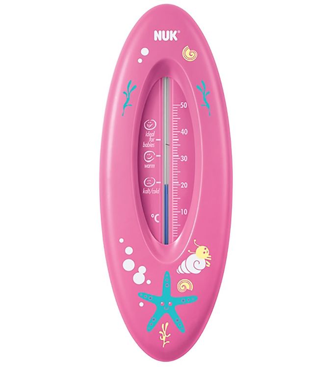 Image of Nuk Badetermometer - Pink - OneSize - Nuk Termometer (260548-3082133)