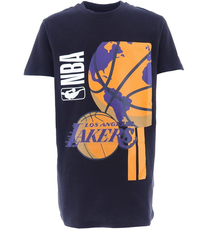 Image of New Era T-Shirt - NBA Ball Globe - Hvid - XS - Xtra Small - New Era T-Shirt (260916-3111381)