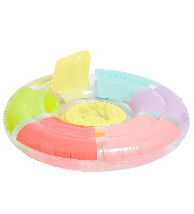 Svømmesæde til baby fra Sunnylife - Rainbow