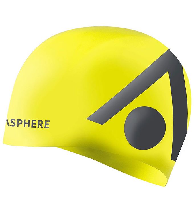 Image of Aqua Sphere Badehætte - Tri Cap - Bright Yellow Grey - OneSize - Aqua Sphere Badehætte (262034-3316870)