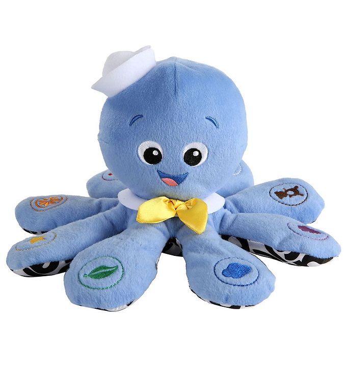 Image of Baby Einstein Aktivitetsbamse - Octoplush - Blå - OneSize - Baby Einstein Aktivitetslegetøj (263922-3422305)