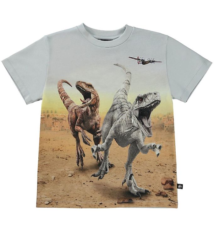 Molo T Shirt Roxo Dinos Galore
