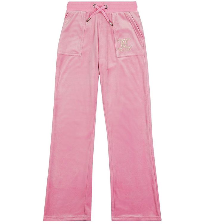 Image of Juicy Couture Bukser - Velour - Lilac Sachet - 5-6 år (110-116) - Juicy Couture - Kids Sweatpants (262472-3405062)