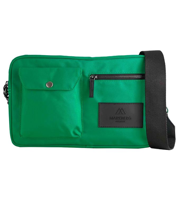 7: Markberg Skuldertaske - Darla Large - Recycled - Jungle Green