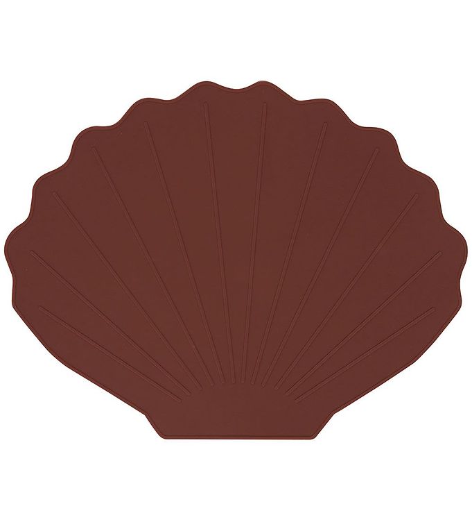 OYOY Dækkeserviet Scallop Nutmeg