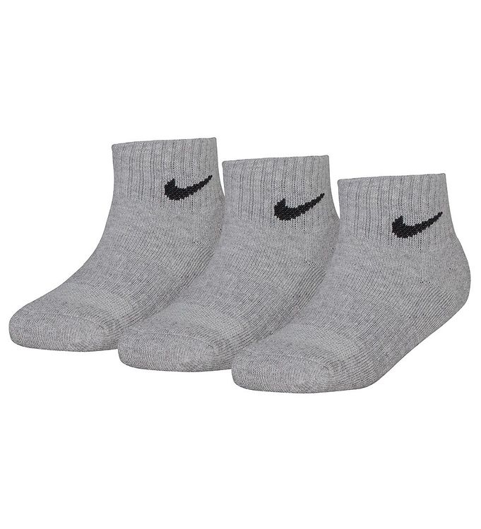 13: Nike Strømper - Performance Basic - 3-Pak - Dark Grey Heather