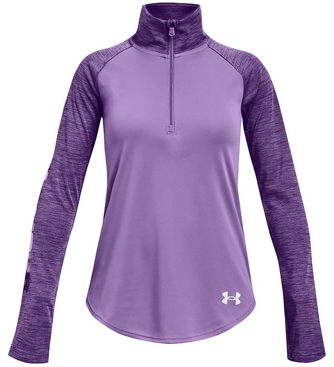 Image of Under Armour Bluse - Tech Graphic - Vivid Lilac - 10-12 år (140-152) - Under Armour Bluse (265593-3452270)
