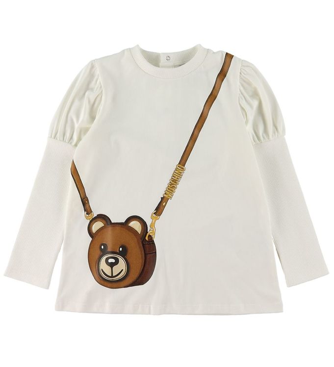 Image of Moschino Bluse - Cloud m. Print - 12-18 mdr - Moschino Bluse (265963-3456405)