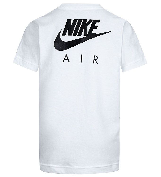 Nike T-shirt - Air - Hvid » Fri i DK