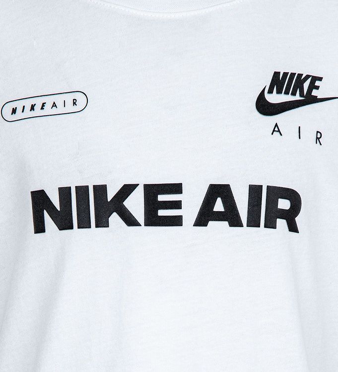 Nike T-shirt - Air - Hvid » Fri i DK