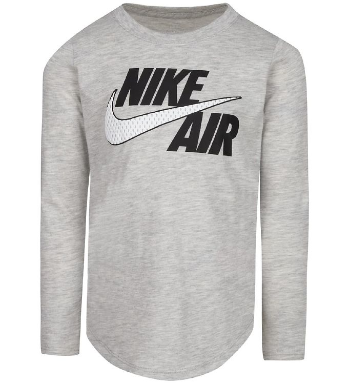 8: Nike Bluse - Air - Mesh - Grey Heather