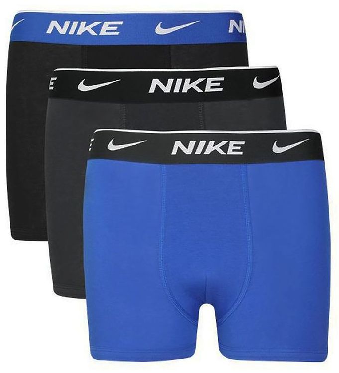 Image of Nike Boxershorts - Dri-Fit Essential - 3-Pak - Game Royal - 14-16 år (164-176) - Nike Boxershorts (264675-3432199)