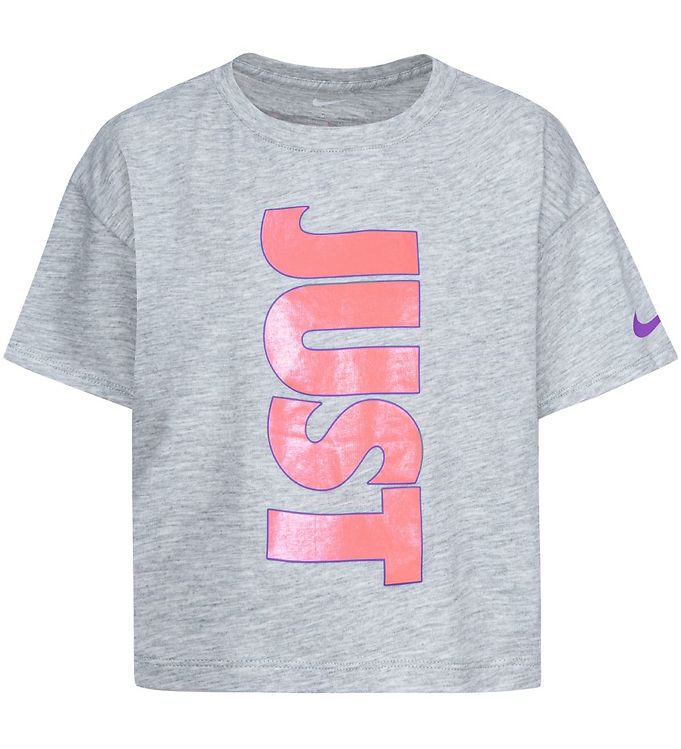 Nike T-shirt - Just Do It Grey Heather female