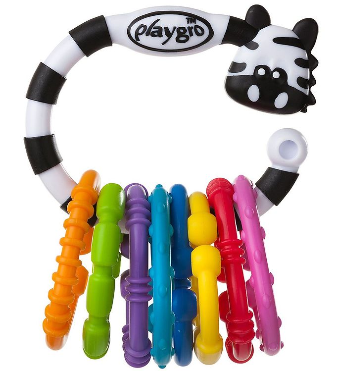 Playgro Ophængsringe - 9 stk - Zebra