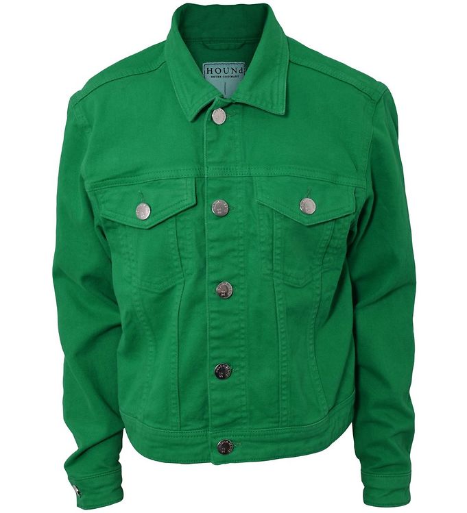 14: Hound Jakke - Denim - Power Green