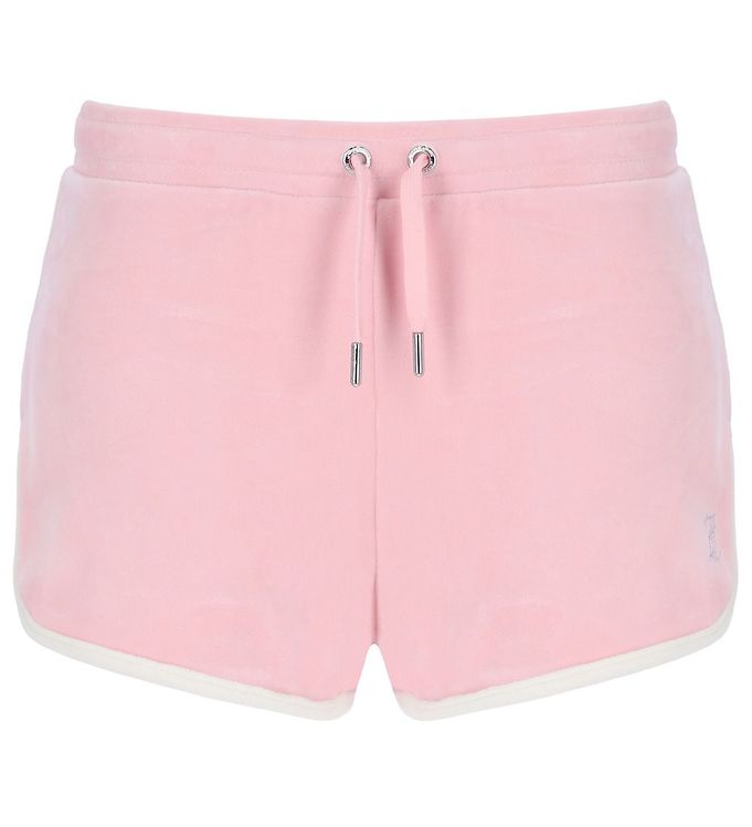 Image of Juicy Couture Shorts - Velour - Almond Blossom - S - Small - Juicy Couture - Teen Shorts (266158-3458709)