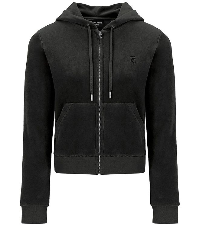 Juicy Couture Cardigan Velour Sort