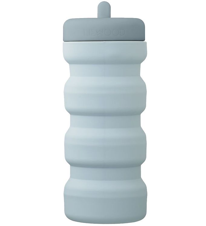 #2 - Liewood Foldbar Drikkedunk - Wilson - 500 ml - Sea Blue/Whale Bl